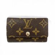 Pre-owned Canvas key-holders Louis Vuitton Vintage , Brown , Dames