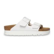 Witte vegan sandalen Stijlvol model Birkenstock , White , Dames