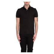 Tonal Logo Polo Shirt in Parijs Lacoste , Black , Heren