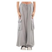 Grijze Cargo Broek Y-3 , Gray , Dames