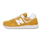 Gele Lage Sneaker 574 New Balance , Yellow , Heren