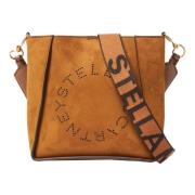 Alter Suede Mini Schoudertas Stella McCartney , Brown , Dames