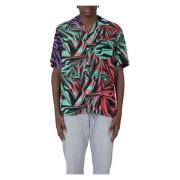 Kleurrijke Vortex Hawaiian Shirt Aries , Multicolor , Heren