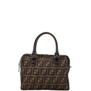 Pre-owned Canvas handbags Fendi Vintage , Brown , Dames