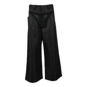 Polyester Broek Vaquera , Black , Dames