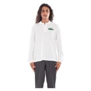 Badge Polo Shirt in 70V Lacoste , White , Heren