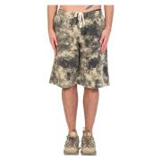 Zwarte Cyclone Shorts Pleasures , Green , Heren