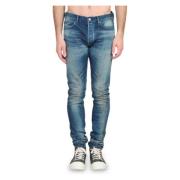 Slim Jeans in Flathead Stijl John Elliott , Blue , Heren