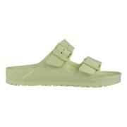 Sliders Birkenstock , Green , Dames