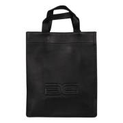 Zwarte tote tas met stijl/model naam Gestuz , Black , Dames