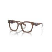 Stijlvolle Vista Zonnebril Prada , Brown , Unisex