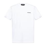 T-shirt met print Dsquared2 , White , Heren