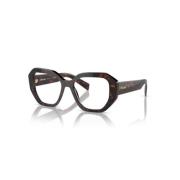 Stijlvolle Vista Zonnebril Prada , Brown , Unisex