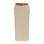 Wollen rok Moschino , Beige , Dames