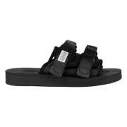 Zwarte Moto-Cab Sandaal Suicoke , Black , Heren