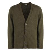 Heather Effect Cashmere Vest Malo , Green , Heren