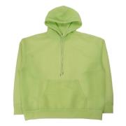 Doorschijnende Nylon Parka in Limoengroen Auralee , Green , Heren