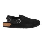 Schapenvacht Slipper met Lammy Voering Birkenstock , Black , Heren