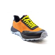 Zwart-Oranje Sneakers met Gore-Tex Voering Camper , Multicolor , Heren