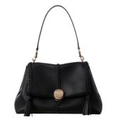 Zachte Penelope Schoudertas Chloé , Black , Dames