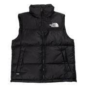 Retro Nuptse Vest in Zwart The North Face , Black , Heren