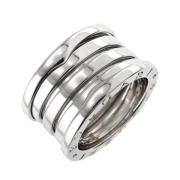 Pre-owned White Gold rings Bvlgari Vintage , Gray , Dames