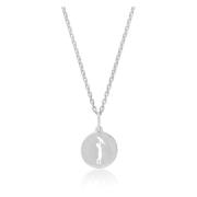 Moeder en Kind Zilveren Ketting Frk. Lisberg , Gray , Dames