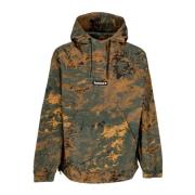 Lente Rock Print Windbreaker Jas Mannen Timberland , Green , Heren