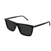 Klassieke Leren Schoudertas Saint Laurent , Black , Unisex