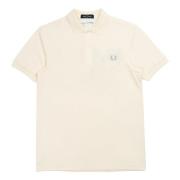 Wit T-shirt met Energy Polo Shirt Comme des Garçons , Beige , Heren