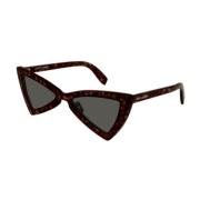 Jerry Zwarte Leren Schoudertas Saint Laurent , Brown , Unisex