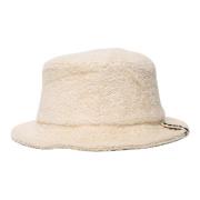 Stijlvolle Bucket Hat voor vrouwen Tekla , Beige , Dames