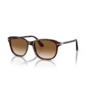 Vintage Ronde Zonnebril Persol , Brown , Unisex