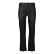 Leren Zwarte Broek Arma , Black , Dames