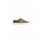 Leren Sneaker Collectie voor Mannen Hugo Boss , Green , Heren