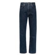 Hoge taille rechte pijp jeans Agolde , Blue , Dames