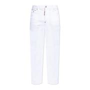 Jeans Skater Dsquared2 , White , Heren