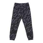 Zwarte Deco Jogger Broek Octopus , Black , Heren