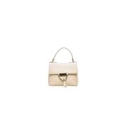 Stijlvolle Tote Tas Poche Paris , Beige , Dames