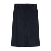 Donker Marineblauwe Morelos Rok Gabriela Hearst , Blue , Dames