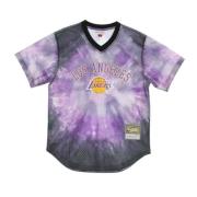 NBA Tie-dye Mesh Jersey Los Angeles Lakers Mitchell & Ness , Multicolo...