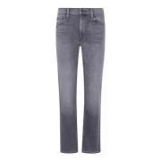 Grijze Denim Jeans Gemaakt in de VS Mother , Gray , Dames