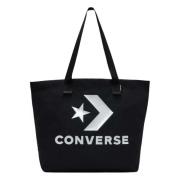 Ster Chevron Tas Converse , Black , Dames