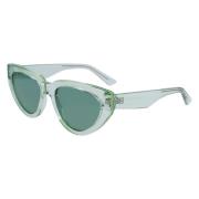 Groene Gespoten Zonnebril Karl Lagerfeld , Green , Dames