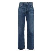 90's Straight Leg Jeans Essence Agolde , Blue , Dames