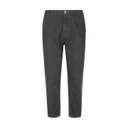 Werkkleding denim broek met kenmerken Eleventy , Black , Heren