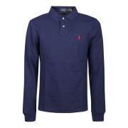 Navy Langemouw Polo Shirt Polo Ralph Lauren , Blue , Heren