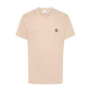 Stijlvolle T-shirts en Polos Burberry , Brown , Heren