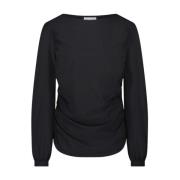 Nina Top Technical Jersey | Zwart Jane Lushka , Black , Dames