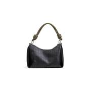 Moderne Polyurethaan Handtas Dames Collectie Desigual , Black , Dames